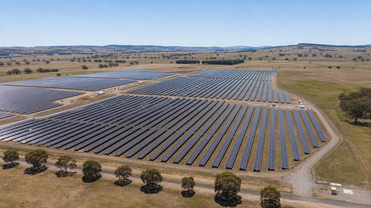 Goulburn Sunridge solar farm