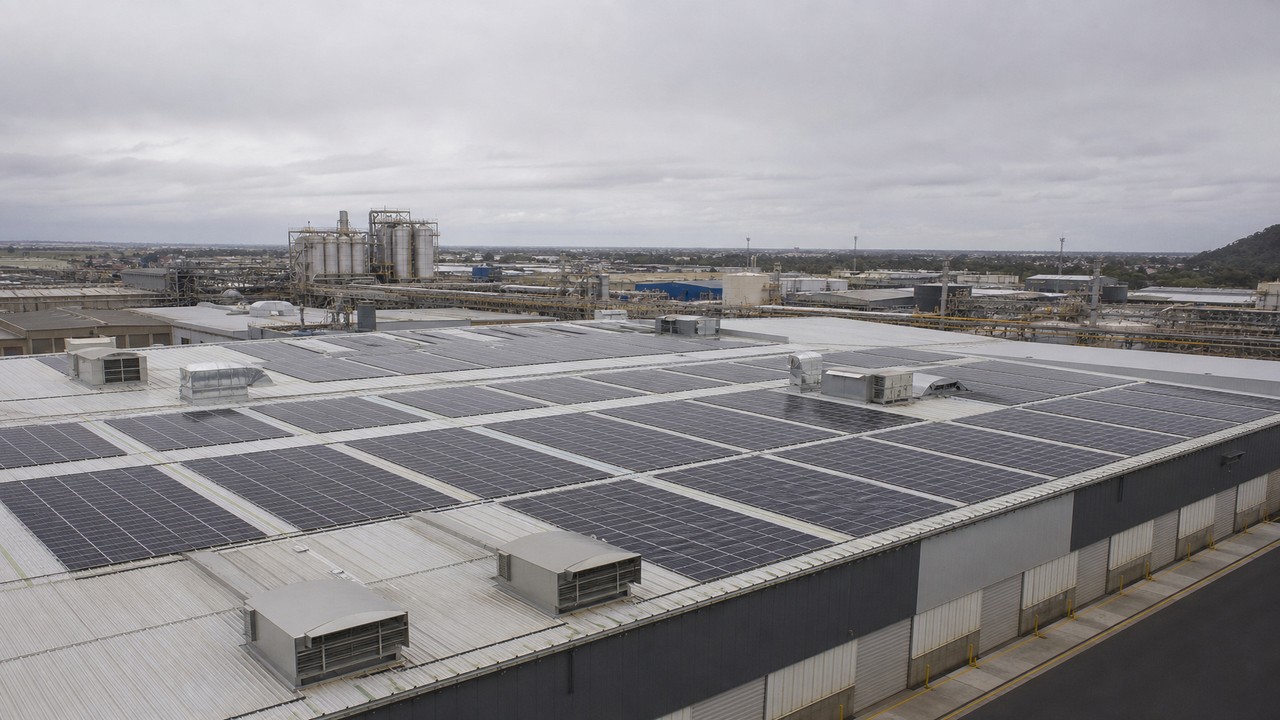 Latrobe industrial rooftop solar