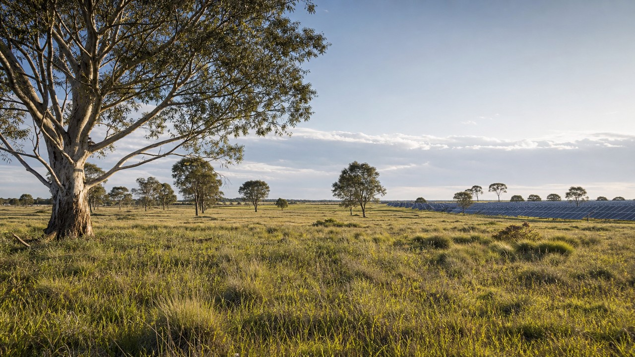 Native vegetation and solar