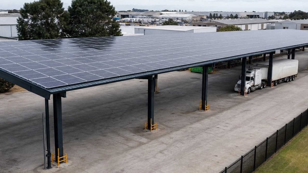 Geelong Port Logistics Solar